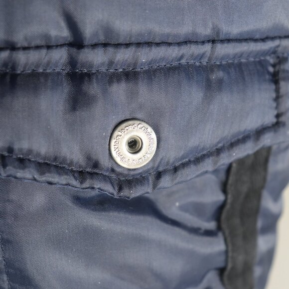 Calvin Klein Navy Blue Hooded Vest 3T - Picture 6 of 14